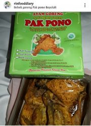 Ayam Goreng Pak Pono Boyolali