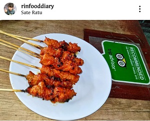 Sate Berbumbu Merah, Sate Ratu, Kuliner Yogyakarta