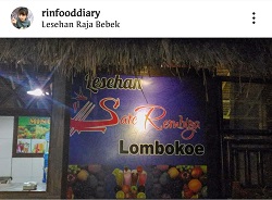 Lesehan Sate Rembiga Lombokoe