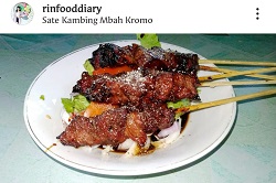 Kuliner Sate Kambing di Semarang, Sate Mbah Kromo