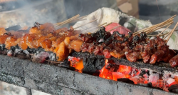 Sate Sapi Bu Sri Pasar Boja