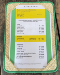Menu Kopi Klotok Jogja
