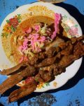 Kupat Glabed Sate Blengong Hj. Inah