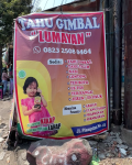 Tahu Gimbal Lumayan Pak Man